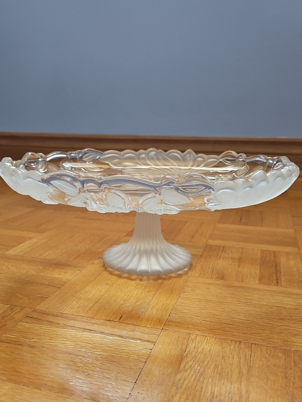 Paradiso Crystal Footed Plate 31cm / 12 1/4 Inch